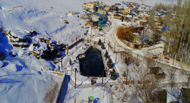 Balıklı göl eksi 35'i gördü, yine donmadı
