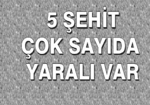 Siirt'teki çatışma: 5 şehit