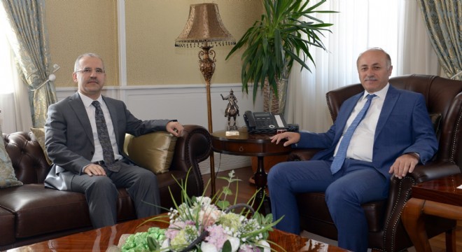 Başsavcı İnal'dan Azizoğlu'na veda ziyareti
