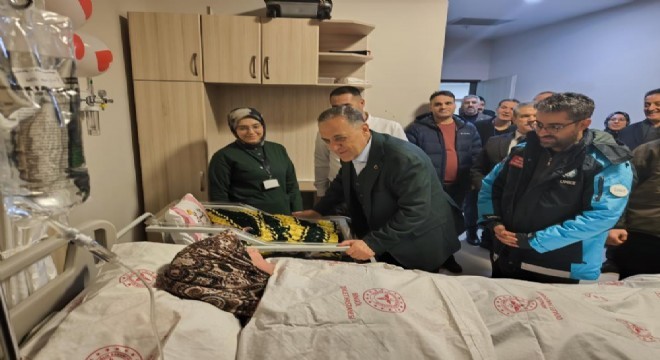 Bingöl'de yeni yılın ilk bebeği 