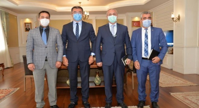 Büro Memur-Sen'den  Vali Memiş'e ziyaret