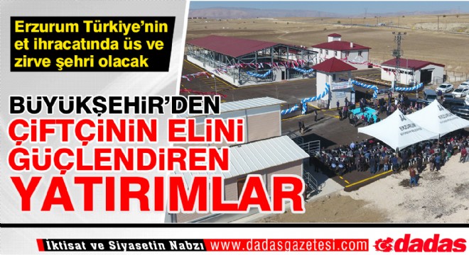Büyükşehir'den çiftçinin elini güçlendiren yatırımlar