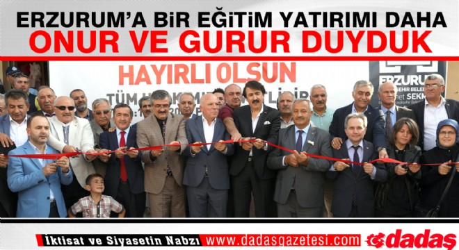 Büyükşehir'den eğitim yatırımı