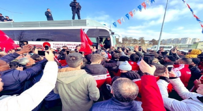 Cumhurbaşkanı Erdoğan Erzurum'da