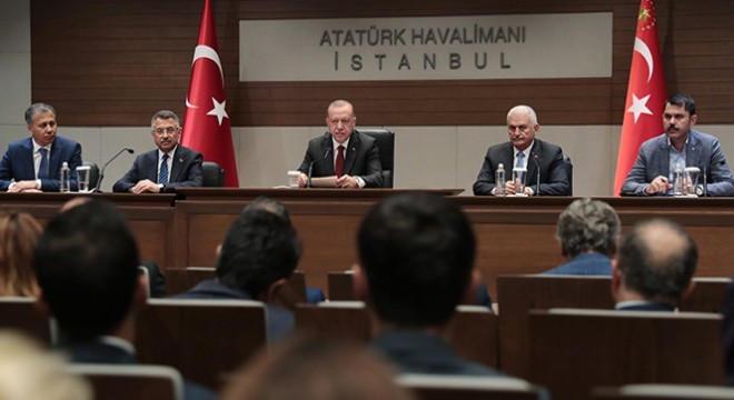 Cumhurbaşkanı Erdoğan'dan deprem ile ilgili açıklama
