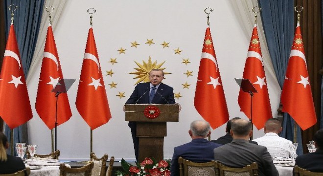 Cumhurbaşkanı'ndan Rabia vurgusu