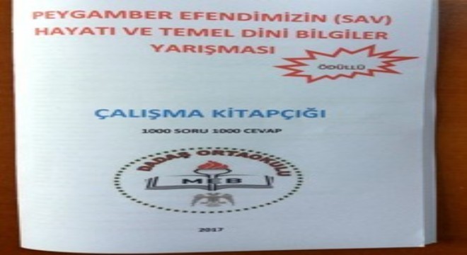 Dadaşköy'de ödüllü ‘Siyer-i Nebi Yarışması'