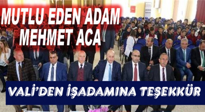 Dadaşlar Aca ile gurur duyuyor!