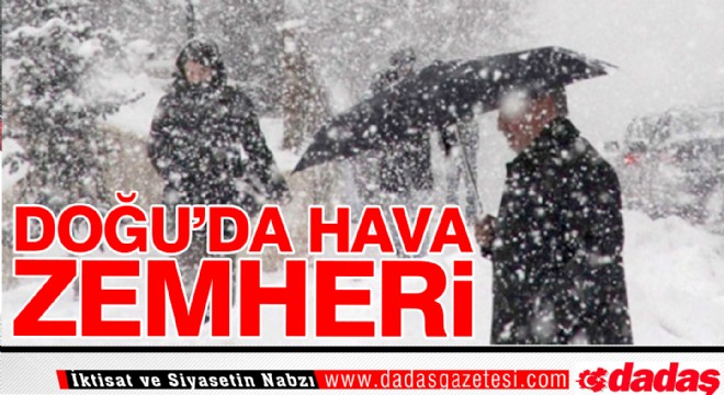 Doğu'da Hava Zemheri