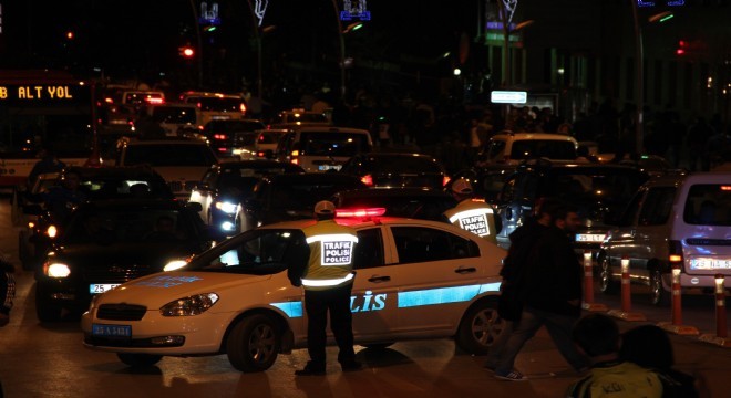 Erzurum 2016'yı 112 bin araçla kapattı