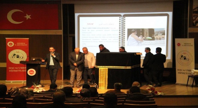 Erzurum Müftülüğünde 'Umre' gündemi