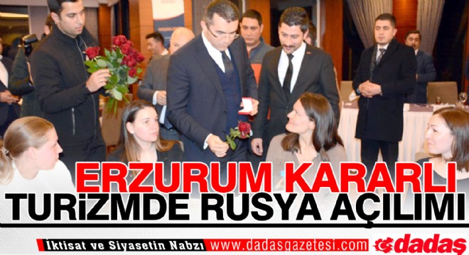 Erzurum'da Rus turizm acentelerine yönelik toplantı