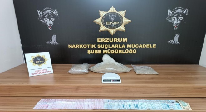 Erzurum'da uyuşturucu operasyonu: 1 tutuklama