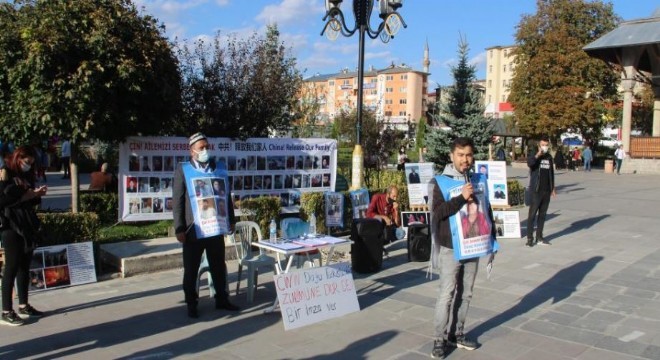 Erzurum'dan Çin zulmüne tepki
