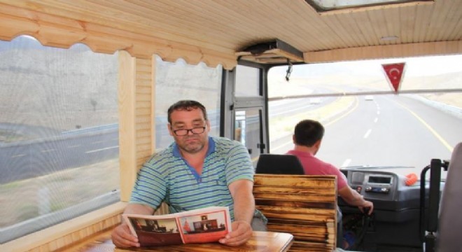 Eski otobüsleri karavana çeviriyor