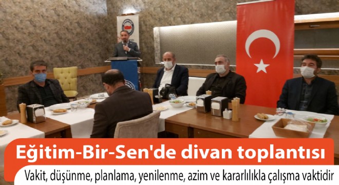 Eğitim-Bir-Sen'de divan toplantısı