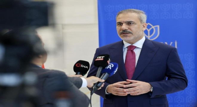 Fidan: Herkes İsrail'e dur demeli