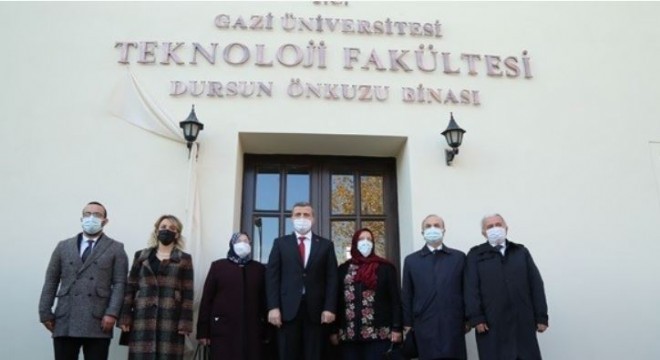 Gazi Üniversitesinden Önkuzu'ya vefa