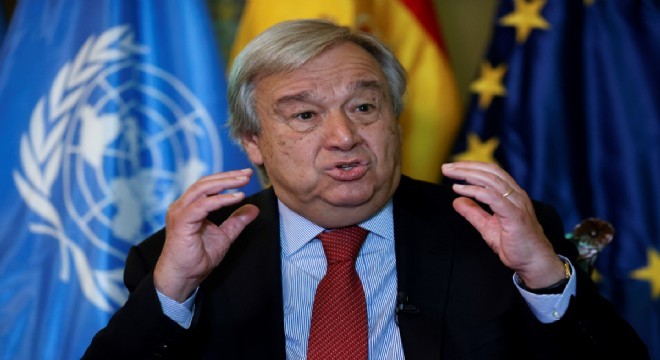 Guterres'ten İsrail'e tepki