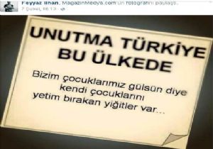 Şehidin son paylaşımı