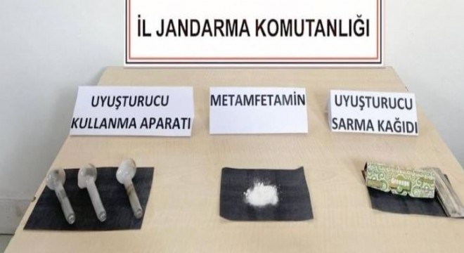 Jandarmadan uyuşturucu operasyonu