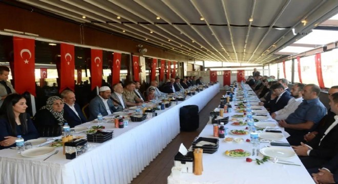 Memiş şehit yakınları ve gazileri ağırladı