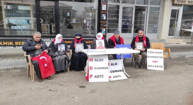 Muş'ta annelerden nöbet kararlılığı