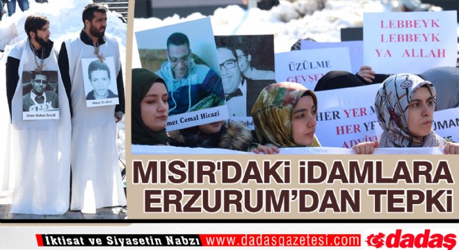 Mısır'daki İdamlara tepki için ayaklandılar