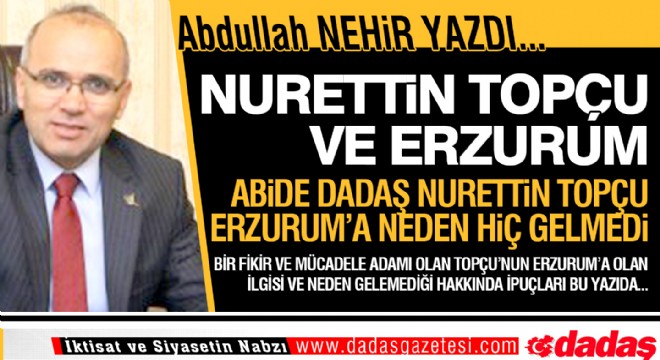 Nurettin Topçu ve Erzurum