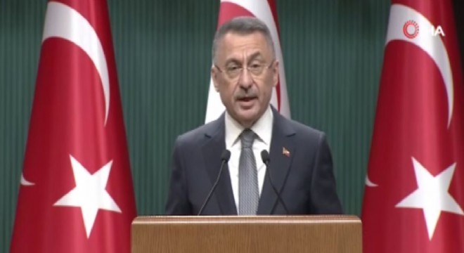 Oktay: 'Dimdik durmaya devam edeceğiz'