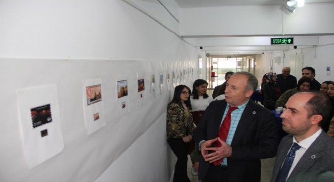 Oltu'da pul sergisi
