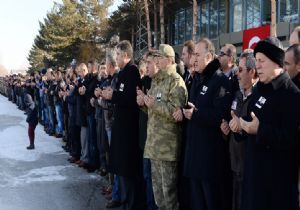 Erzurum şehidi karşıladı