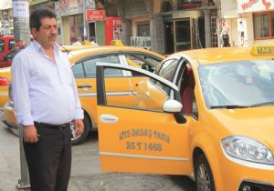 Taksicilerden korsan tepkisi