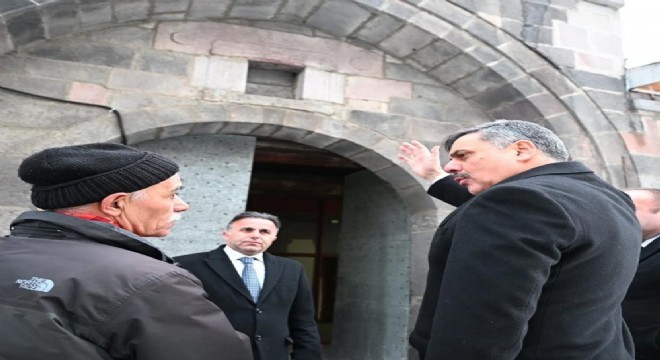 Tarihi Gümrük Hanı'nda inceleme
