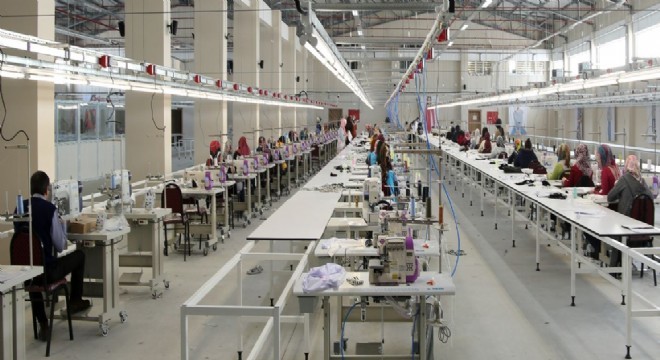 Tekstilkent'te üretim başladı