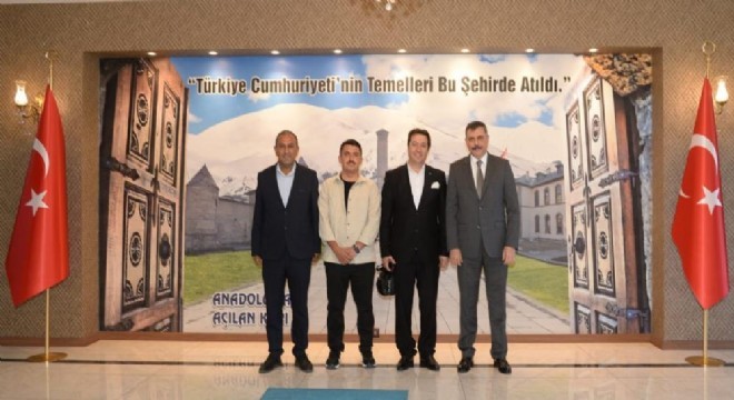 Vali Çiftçi İHA ekibini kabul etti