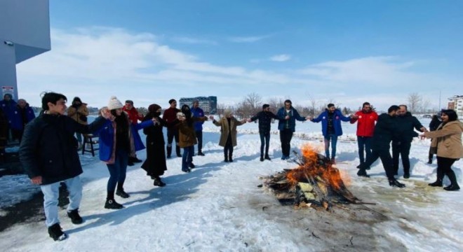 Yakutiye GM'de Nevruz ateşi yakıldı