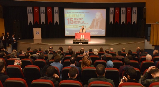 Yarar 15 Temmuzu anlattı