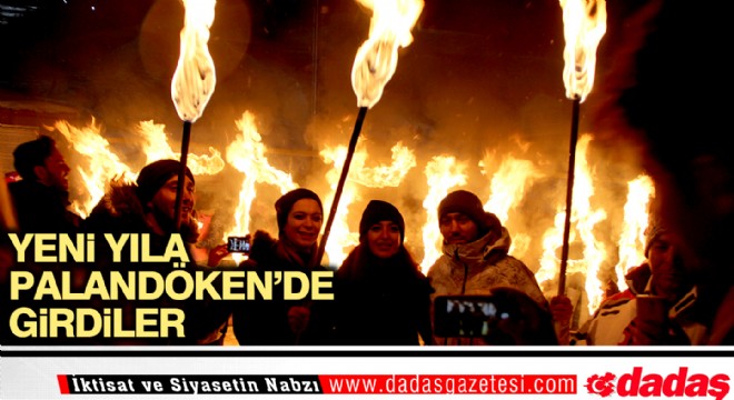 Yeni Yıla Palandöken'de girdiler