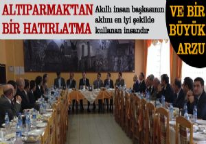 Vali Altıparmak'ın büyük arzusu
