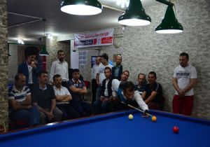 Elit bilardocular Erzurum'da yarıştı