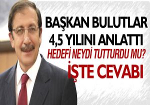 Bulutlar 4,5 yılını anlattı