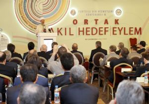 Görmez Diyanet işleri vizyonunu anlattı