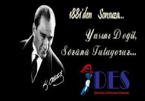 DES : ‘Yas'ını değil, Söz'ünü tutuyoruz'
