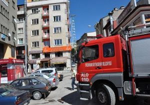 Erzincankapı'da yangın