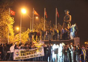 Erzurum'da FB coşkusu
