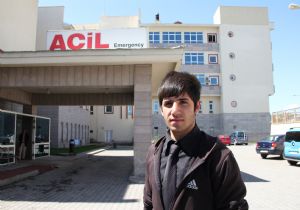 Hapşırırken ‘toplu iğne' yuttu 