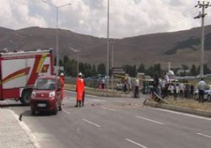 Akdağ'da trafik kazası: 5 yaralı