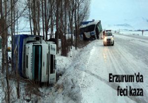 Erzurum'da feci Kaza: 10 Yaralı
