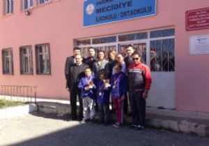 Mecidiye'nin gururu oldular